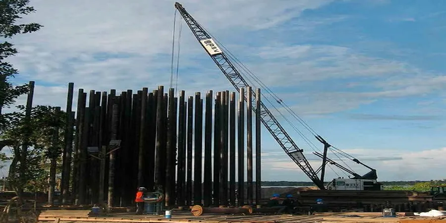 Illustrative image of Driven pile design in Fredericton